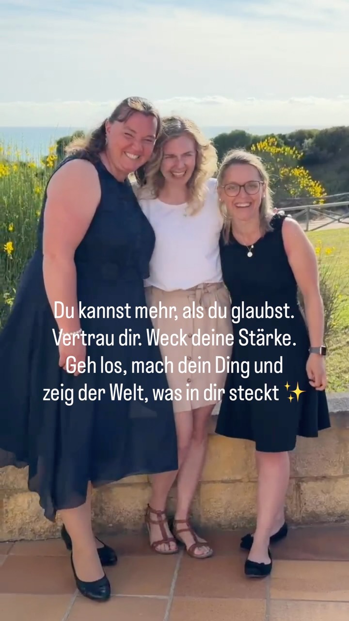 Instagram Reel · 2026-06-23 · Wenn es dir Angst macht, ist es sehr wahrscheinlich die richtige Richtung 💕 Wir h